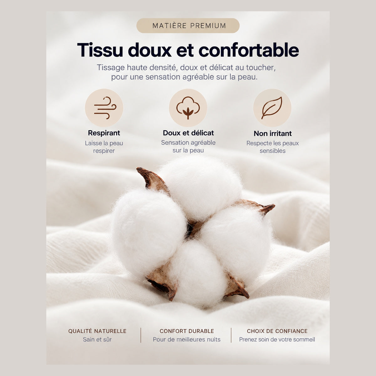 Oreiller Royal Hotel – Soutien Cervical & Confort Premium